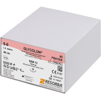 Glycolon® - Packung 24 Stück ungefärbt, 45 cm, DSM 13, USP 4/0 - PB 41506