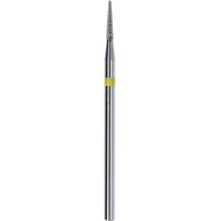 HM-Fräser 198 - Blister 5 Stück Kreuzverzahnung, gelb extra-fein, HP, Figur 198, 8 mm, ISO 016 - 198110 016-5
