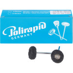 Miniaturbürste, polírozó korong/kefe, 2 lapos, 3M Scotch-BriteT medium, Ø 21 mm, 12 darab