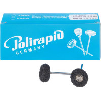 Miniaturbürste, polírozó korong/kefe, 2 lapos, 3M Scotch-BriteT medium, Ø 21 mm, 12 darab