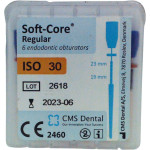 Soft-Core Obturator - Packung 6 Stück ISO 030 - SCR6/30