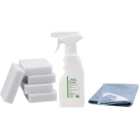 FD 360 Kunstlederreinigung und -pflege - Set 250 ml Flasche FD 360, 1 Spezialtuch, 5 Spezialschwämme - CCF360C2550