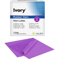 Ivory® - Packung 15 Blatt 6' x 6' purple mint medium, Non-Latex - 66094057