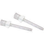 Mischkanülen weiß - Packung 100 Stück weiß, Ø 6,5 mm - 17235
