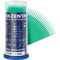 PRIME ONE Mikro-Applikatoren - Box 4 x 100 Stück fein, mint - MICAP25-AKZ-MI-FNE