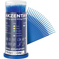 PRIME ONE Mikro-Applikatoren - Box 4 x 100 Stück regular, blau - MICAP25-AKZ-bl-REG