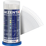 PRIME ONE Mikro-Applikatoren - Box 4 x 100 Stück super fein, weiß - MICAP25-AKZ-WH-SFN