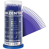 PRIME ONE Mikro-Applikatoren - Box 4 x 100 Stück fein, magic blau - MICAP25-AKZ-MC-FNE