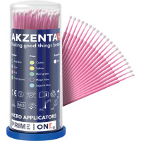 PRIME ONE Mikro-Applikatoren - Box 4 x 100 Stück regular, pink - MICAP25-AKZ-PI-REG