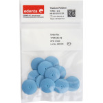 Polírozó (Fém) (LB), szereletlen ISO 220 Lencse, Szilíciumkarbid- Szilikon, 3 mm, 12 darab