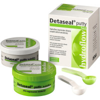 Detaseal® hydroflow putty - Multipackung 2 x 250 ml Base, 2 x 250 ml Katalysator, Zubehör - 2728