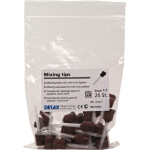 DETAX Mischkanülen braun 1:1 - 25 darabos csomag, braun 1:1 - 2761