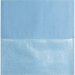 Monoart® Kopfschutztaschen - Spenderbox 250 Stück hellblau, 33 x 34 cm - 213034