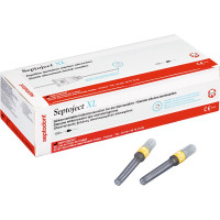 Septoject® XL - Packung 100 Stück, G27/0,4 x 35 mm, lang - 2220K Septoject® XL - Packung 100 Stück, G27/0,4 x 35 mm, lang - 2220K
