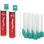 Regofix® opak - csomag 2 x 50 ml duplakartus, 12 keverőkanül zöld - D504874