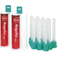 Regofix® opak - csomag 2 x 50 ml duplakartus, 12 keverőkanül zöld - D504874
