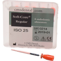 Soft-Core Obturator - Packung 6 Stück ISO 025 - SCR6/25