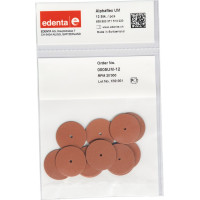 Alphaflex, polírozó, barna, ISO 060, szereletlen, 12 darab