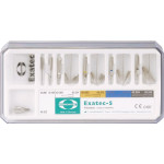 Exatec S - Standard készlet 1 Kanalerweiterer, 5 Bohrer, 10 Exatec-S Titan-Stifte, 1 Messschablone, 1 Einsetz-Tool - 45500 Exatec S - Standard készlet 1 Kanalerweiterer, 5 Bohrer, 10 Exatec-S Titan-Stifte, 1 Messschablone, 1 Einsetz-Tool - 45500