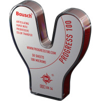 Bausch PROGRESS 100® - Plastik-Spender 50 Bogen piros, Hufeisenform, BK 54 - BK 54 Bausch PROGRESS 100® - Plastik-Spender 50 Bogen piros, Hufeisenform, BK 54 - BK 54