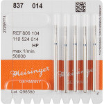 Diamanten 837, gyémántcsiszoló, kék, ISO 014, HP, 5 darab