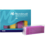 Microbrush® Applikatoren Plus Serie - 400 darabos csomag, rózsaszín/sárga, fein - PF400