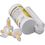 Detaseal® hydroflow mono - Jumbopackung 380 ml duplakartus, 10 Dynamische Mischer sárga, 1 Drehring sárga - 3373