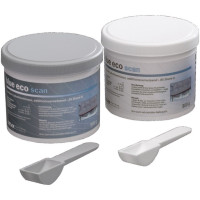 blue eco scan Standardpackung 800 g Base, 800 g Katalysator, 2 Dosierlöffel
