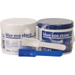 blue eco stone Standardpackung 800 g Base, 800 g Katalysator, 2 Dosierlöffel