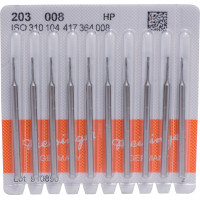 Spiralbohrer 203, fúró, ISO 008, HP, 10 darab