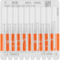 Stahlbohrer 1, acél-fúró, ISO 018, RAXL, 10 darab