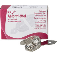 KKD® Abformlöffel Kieferorthopädie - 1 db, alsó-17, S, perforált - 285