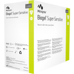 Biogel® Super-Sensitive - Packung 50 Paar puderfrei, stroh, Größe 7 - 82570