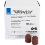 Allround Abrasive Cup (big) (19 x 13 mm ¦ 150 µm), Csiszolókő, közepes, kerek, 50 darab