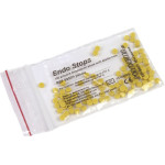 Endo stops, (3,5 x 1 mm), sárga, Szilikon, 100 darab