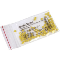 Endo stops, (3,5 x 1 mm), sárga, Szilikon, 100 darab
