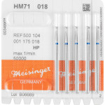 HM-Bohrer 71, fúró, ISO 018, HP, 5 darab