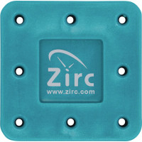 Bohrerständer - Stück für 8 Instrumente, türkis, 3,8 x 3,8 x 1,3 cm - 50Z400J