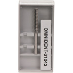 Omni (364 R), Parallelfrézer, Kézidarab (HP, Ø 2,35 mm, ISO 104, 44,5 mm) ISO 23 kerek, közepes, Keményfém, 15 mm, 1 darab