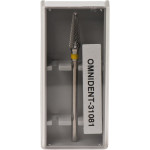 Omni (79), Labor frézer (Keresztfogazás), Kézidarab (HP, Ø 2,35 mm, ISO 104, 44,5 mm) ISO 45 extra finom, Keresztfogazás, Keményfém, 14,1 mm, 1 darab