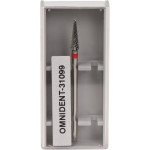 Omni (79), Labor frézer (Keresztfogazás), Kézidarab (HP, Ø 2,35 mm, ISO 104, 44,5 mm) ISO 31 finom, Keresztfogazás, Keményfém, 11,5 mm, 1 darab