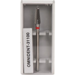 Omni (79), Labor frézer (Keresztfogazás), Kézidarab (HP, Ø 2,35 mm, ISO 104, 44,5 mm) ISO 45 finom, Keresztfogazás, Keményfém, 12,9 mm, 1 darab