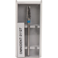 Omni (79), Labor frézer (Keresztfogazás), Kézidarab (HP, Ø 2,35 mm, ISO 104, 44,5 mm) ISO 45 közepes, Keresztfogazás, Keményfém, 12,9 mm, 1 darab
