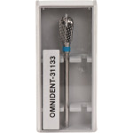 Omni (77), Labor frézer (Keresztfogazás), Kézidarab (HP, Ø 2,35 mm, ISO 104, 44,5 mm) ISO 60 közepes, Keresztfogazás, Keményfém, 11 mm, 1 darab