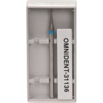 Omni (71), Labor frézer (Keresztfogazás), Kézidarab (HP, Ø 2,35 mm, ISO 104, 44,5 mm) ISO 14 közepes, Keresztfogazás, Keményfém, 1,2 mm, 1 darab