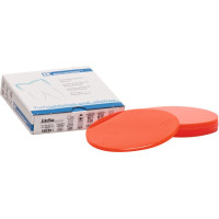 Erkoflex-color Packung 5 darab, Ø 120 mm, Stärke 4 mm, grellrot Erkoflex-color Packung 5 darab, Ø 120 mm, Stärke 4 mm, grellrot