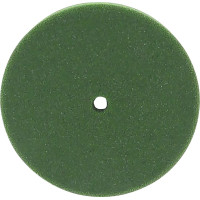 Omni (Omnipol), Polírozó (Fém), szereletlen ISO 220 Korong, világoszöld, 3 mm, 100 darab