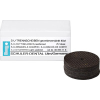 Szeparáló korongok (853), szereletlen ISO 400 szürke, 1 mm, 25 darab