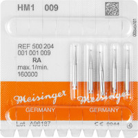 HM-Bohrer 1, fúró, ISO 009, RA, 5 darab