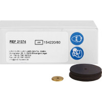 Szeparáló korongok, szereletlen ISO 220, 130 µm (0,13 mm), 25 darab